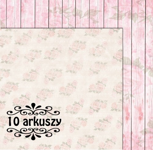 Papier do scrapbookingu Body&Soul - 03/04 10 arkuszy - AltairArt