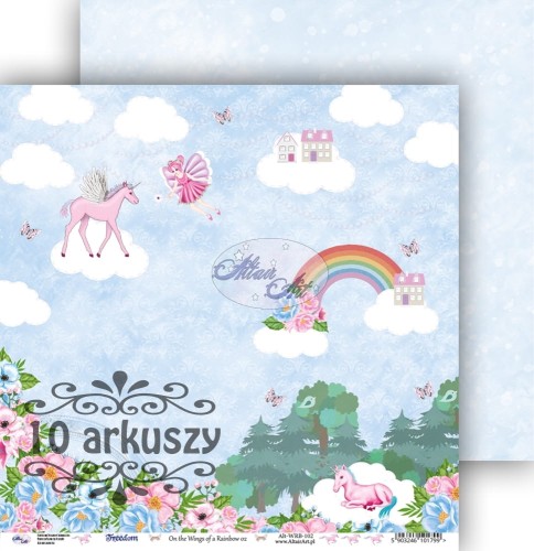 AltairArt - papier do scrapbookingu On the Wings of a Rainbow 02