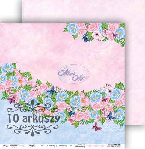 AltairArt - papier do scrapbookingu On the Wings of a Rainbow 05