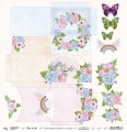 AltairArt - papier do scrapbookingu On the Wings of a Rainbow 09 koperty