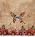 Papier do scrapbookingu 30 x 30 cm Butterfly Effect 02 - AltairArt