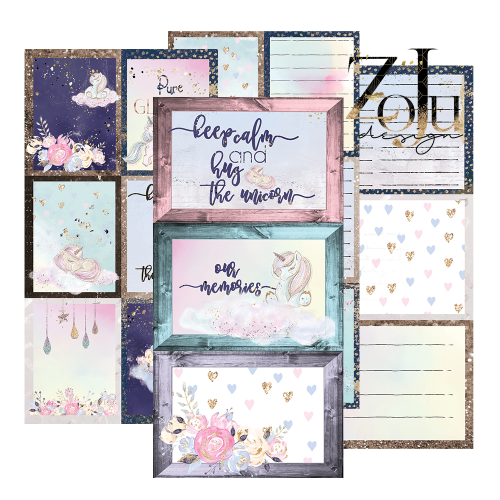 ZoJu - ZESTAW KART UNICORN FAIRYTALES