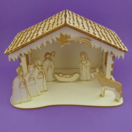 907 TEKTURKA - SZOPKA BOŻONARODZENIOWA 3D