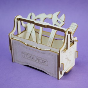 1300 TEKTURKA - SKRZYNKA Z NARZĘDZIAMI 3D - TOOLBOX 3D