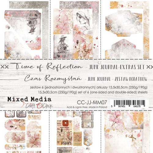 TIME OF REFLECTION - JUNK JOURNAL SET - ZESTAW DODATKÓW