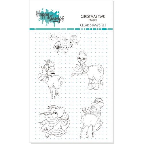 ZESTAW STEMPLI - CHRISTMAS TIME - HS 0803