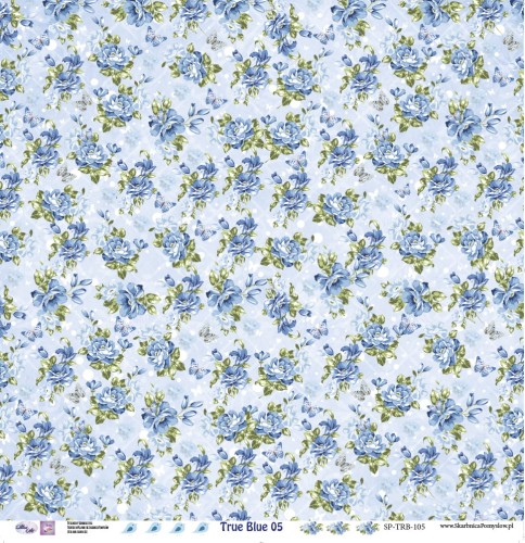 papier-niebieski-scrapbooking-True-Blue-05-Skarbnica-Pomysłów
