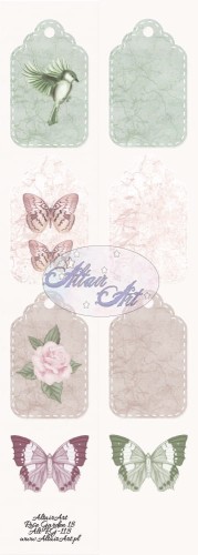 Papier scrapbooking 5x30 Rose Garden 18 - AltairArt