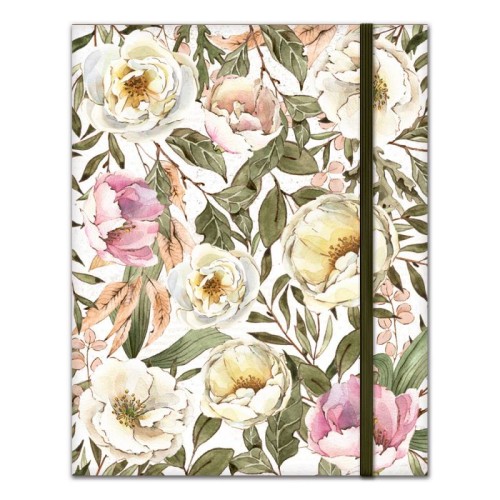 Notes w kwiaty do bullet journal