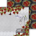 Papier do scrapbookingu Red Roses for My Darling