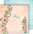 Dwustronny papier do scrapbookingu Spring Blossoms 06- 15x15 cm 10 szt.