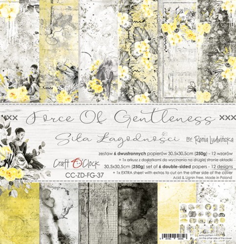 FORCE OF GENTLENESS - ZESTAW PAPIERÓW 30,5X30,5CM