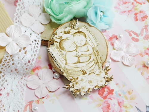 tekturka NOWE ŻYCIE - BLIŹNIĘTA - KOMPOZYCJA