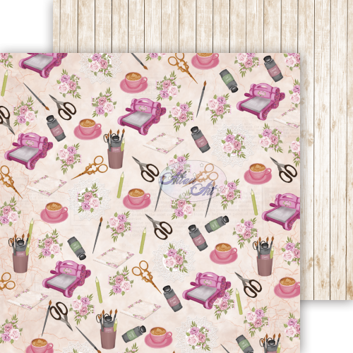 AltairArt - Scrap Girl 03 papier 15x15 cm, 10 arkuszy