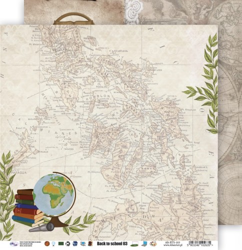AltairArt - Papier 30x30 Back to school
Kartki do scrapbookingu