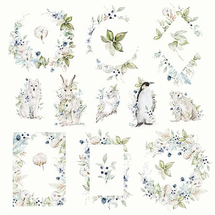 Craft&You Design Papier jednostronny ARCTIC WINTER 07