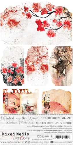 PAINTED BY THE WIND - JUNK JOURNAL SET - ZESTAW DODATKÓW