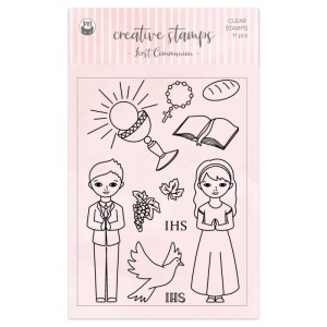 First Communion - Zestaw Stempli Pierwsza Komunia Święta - P13