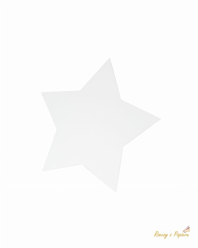 BAZA ŚWIĄTECZNA GWIAZDA - BIAŁA