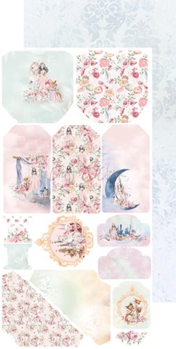 CY04 - PRINCESS ADVENTURES - JUNK JOURNAL - ZESTAW DODATKÓW