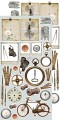 CRAFT O'CLOCK LOST IN TIME Zaginione w Czasie - zestaw papierow CC-MM15-LT-10_04