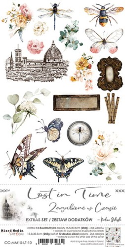 CRAFT O'CLOCK LOST IN TIME Zaginione w Czasie - zestaw papierow
