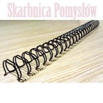 Sprężyna do bindowania 32 mm, 5/4"" czarna