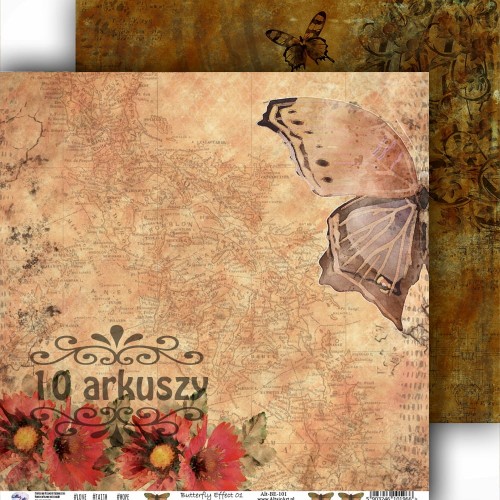 Butterfly Effect 01 20x20 - 10 arkuszy