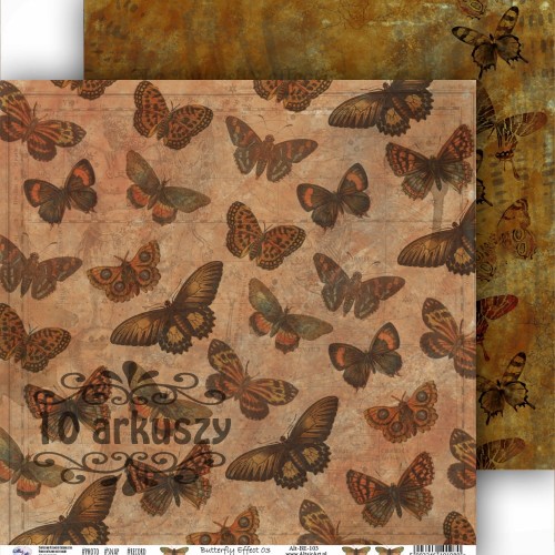 AltairArt - Butterfly Effect 03 20x20- 10 arkuszy