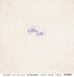 Papier do scrapbookingu 30x30 Ever & Always PastelLOVE 01 - AltairArt - tylna strona