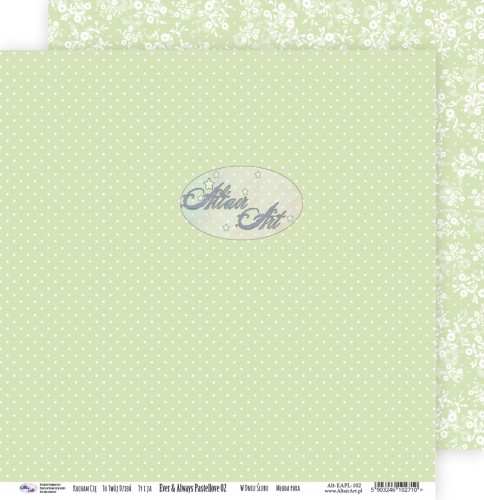 Papier do scrapbookingu 30x30 Ever & Always PastelLOVE 02 - AltairArt