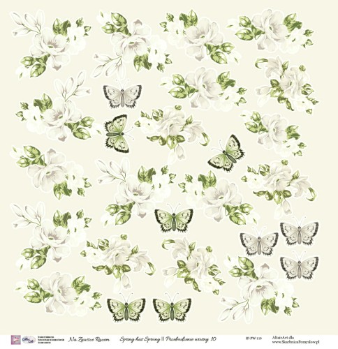 Papier do scrapbookingu Przebudzenie Wiosny 10 - Skarbnica Pomyslow