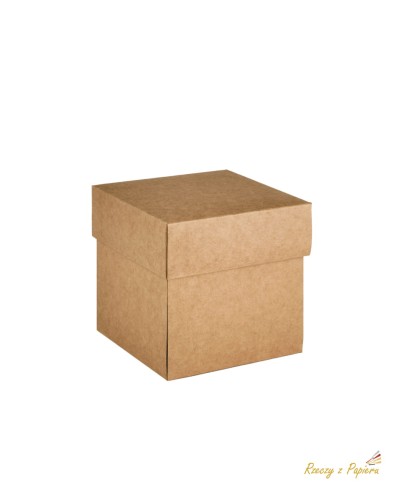 PUDEŁKO EXPLODING BOX - KRAFT - 10X10X10CM