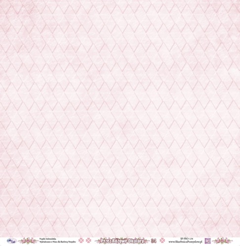 Papier do scrapbookingu - Przez Różowe Okulary 34 - Skarbnica Pomysłów