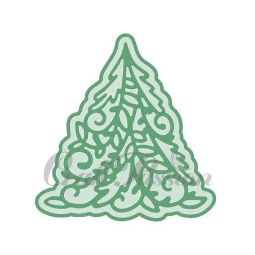 Komplet wykrojników choinka dekoracyjna