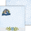 Świąteczny papier do scrapbookingu AltairArt - Silent Night || Cicha Noc 03 - 10 arkuszy