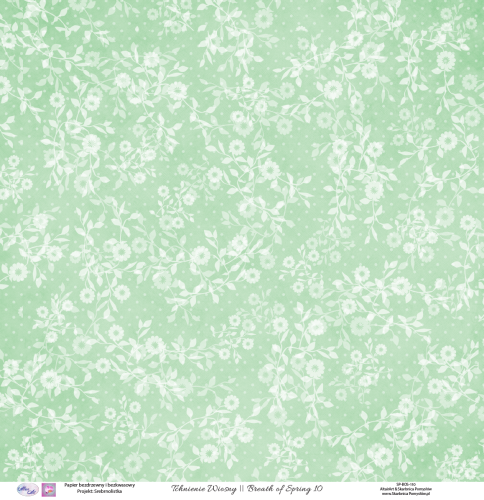 Skarbnica Pomysłow - Papier do scrapbookingu Tchnienie Wiosny/Breath of Spring 10