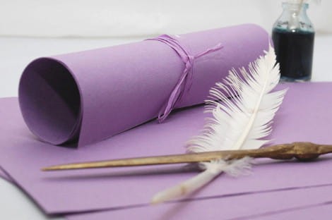 Papier-czerpany-lila-fiolet-wrzosowy-A4