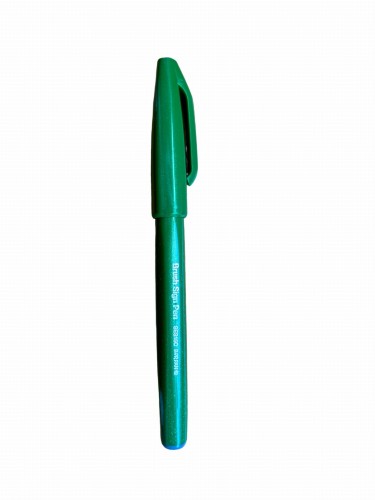 BRUSH SIGN PEN - pisak do kaligrafii - zielony / Olive Green