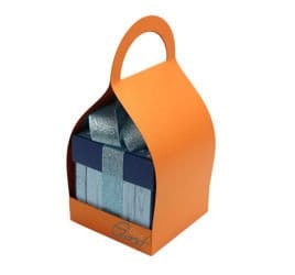 pomaranczowe nosidelko trzymak na pudełko eksploding box 10x10x10.jpg