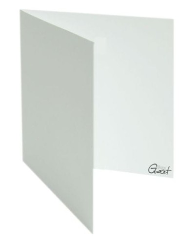 Baza kartki kwadratowa 13,5cm biala GoatBox