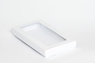 pudelko na kartke DL biale niskie z okienkiem pudelko z otworem GoatBox.jpg