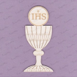 Komunia Święta 755 - tekturka - Crafty Moly