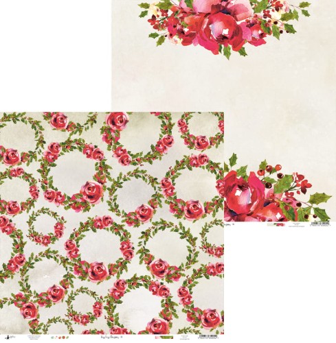 Papier Rosy Cosy Christmas