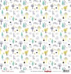  Papier do scrapbookingu Forest Friends – Habitat, 30x30, ScrapBerry's