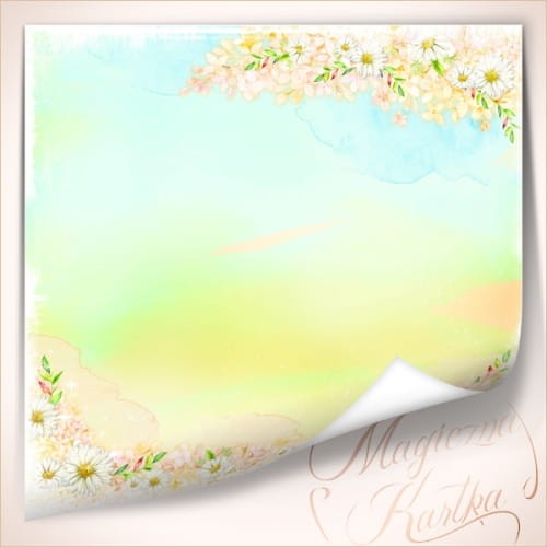 Magiczna Kartka - Kwitnące Poranki