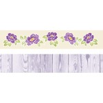 Kolorowa Łąka - pasek fioletowy