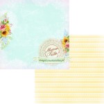 Papier do scrapbookingu Słoneczne Chwile 01, 30x30, Magiczna Kartka