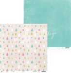 Papier do scrapbookingu Mała dziewczynka 01, 30x30, Piątek 13