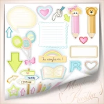 Magiczna Kartka -  Mali Odkrywcy School & Fun 051 - dodatki